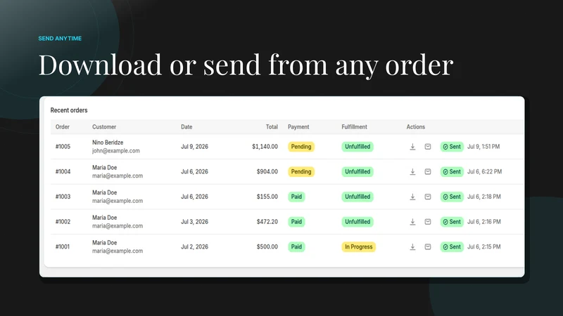 Quick Invoice