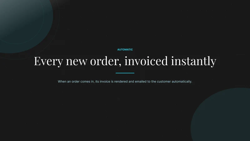 Quick Invoice