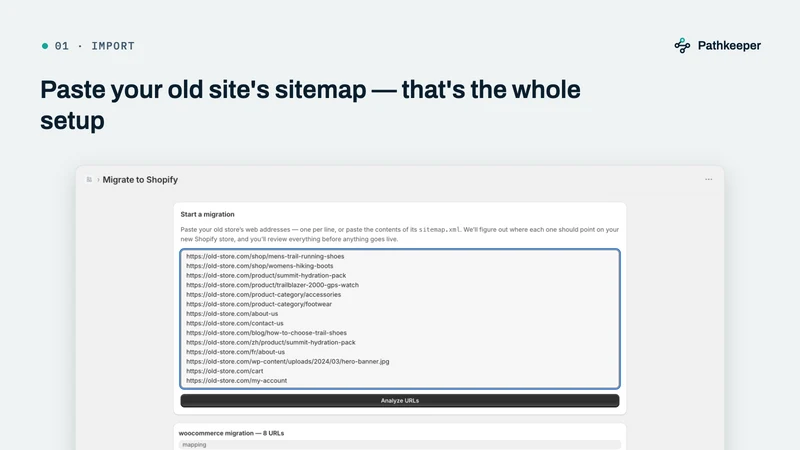 Pathkeeper: 301 Redirects