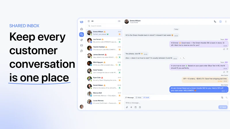 TicketON — AI & Live Chat