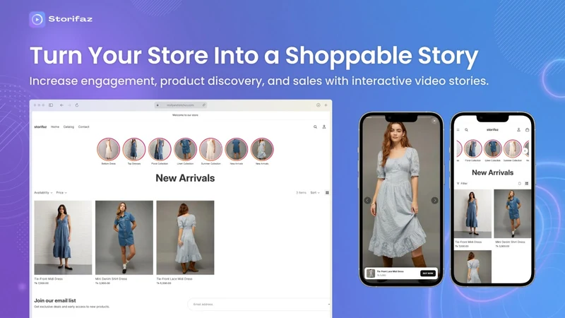 Storifaz ‑ Shoppable Story
