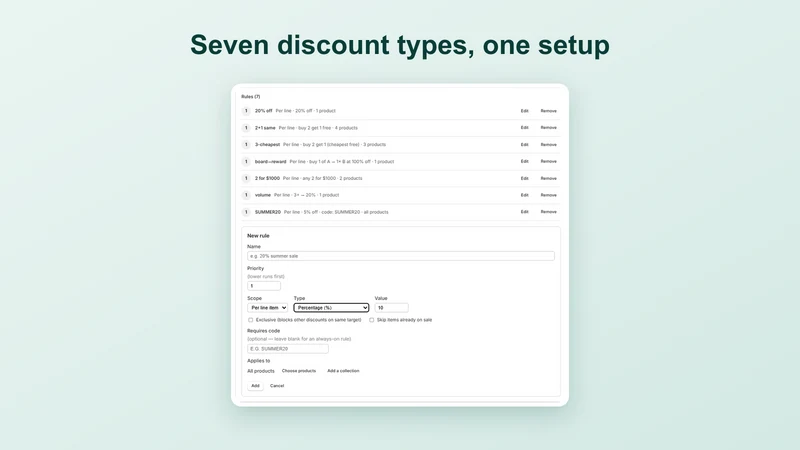 StackGuard: Combine Discounts