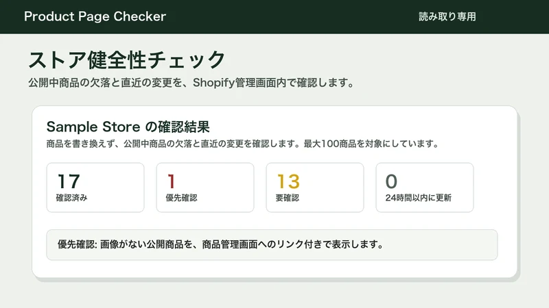 Product Page Checker