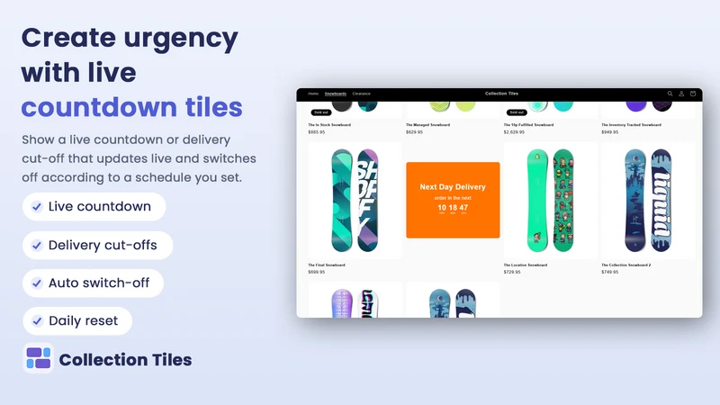 StockAtlas: Collection Tiles