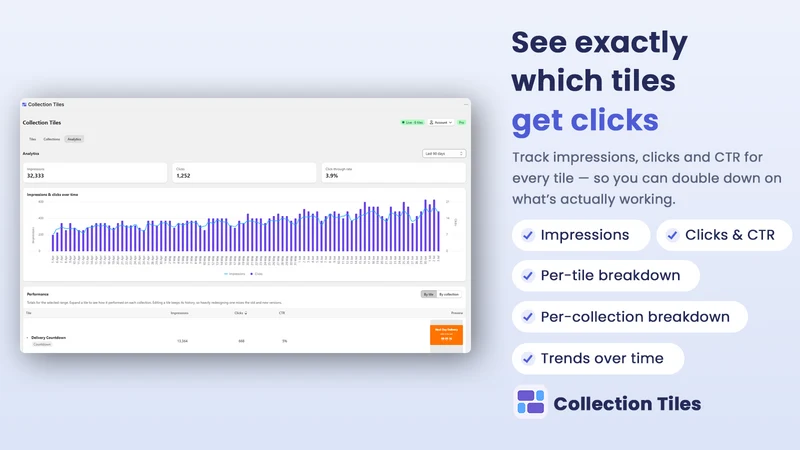 StockAtlas: Collection Tiles