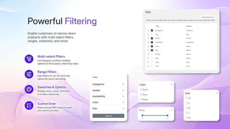 BG Filter & Search