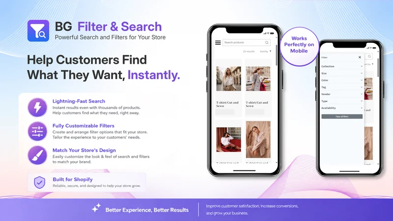 BG Filter & Search