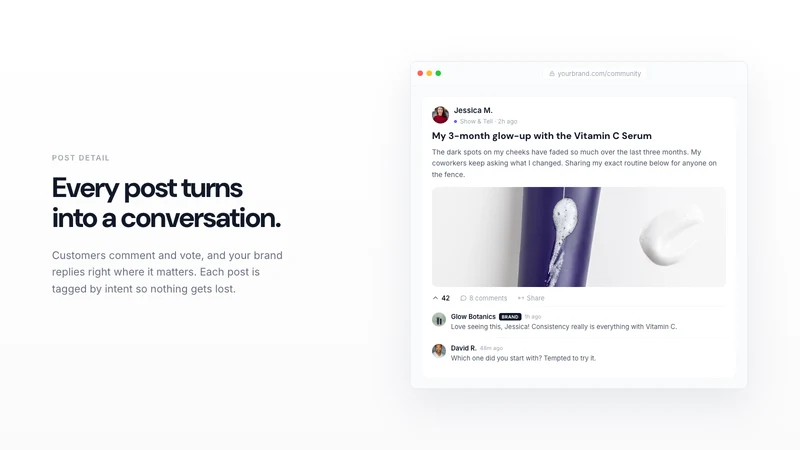 Yourmunity: Customer Community