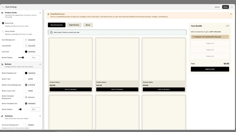 Cluster Bundle Builder