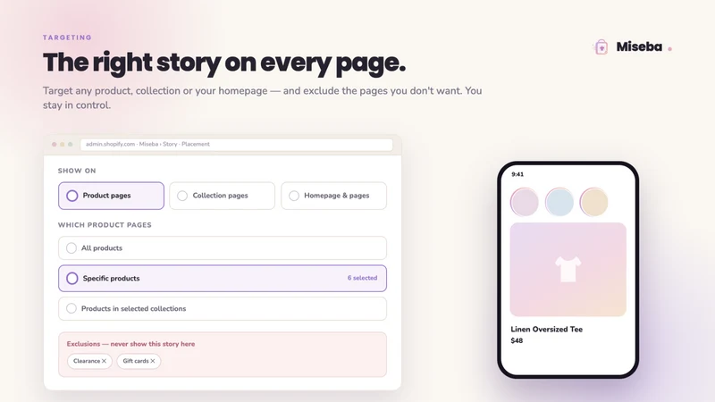 Miseba ‑ Shoppable Video & UGC