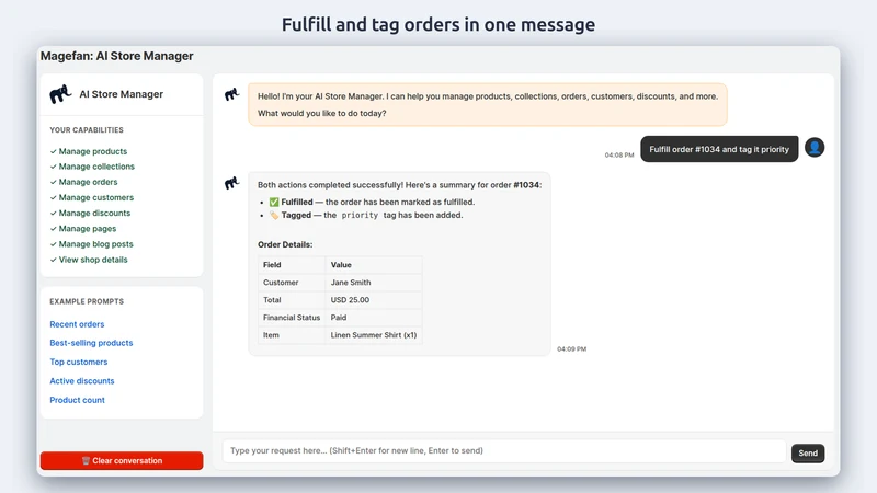 Magefan: AI Store Manager