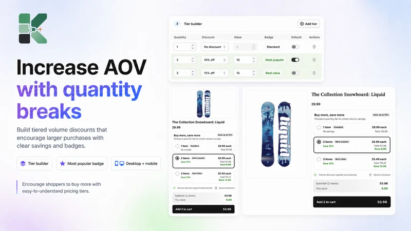 KitForge ‑ Bundles & Add‑Ons