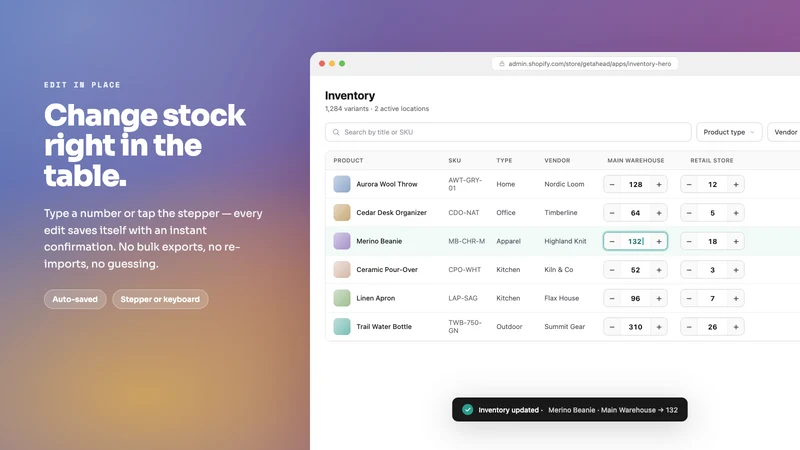 Inventory Hero