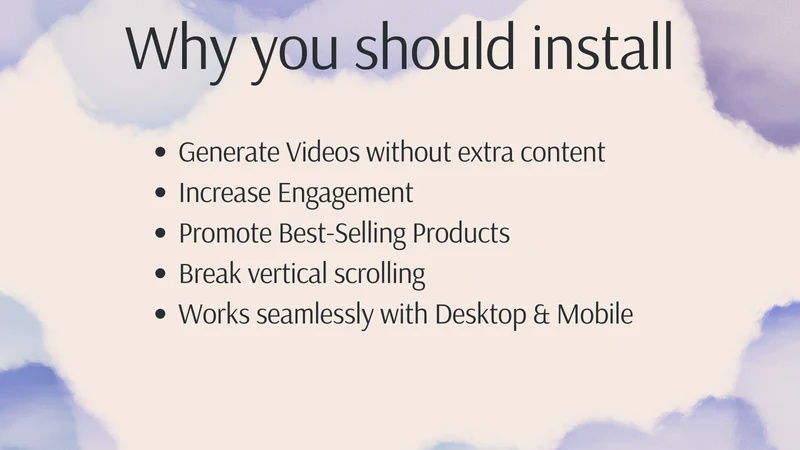 Hamster Reel ‑ Product Slider