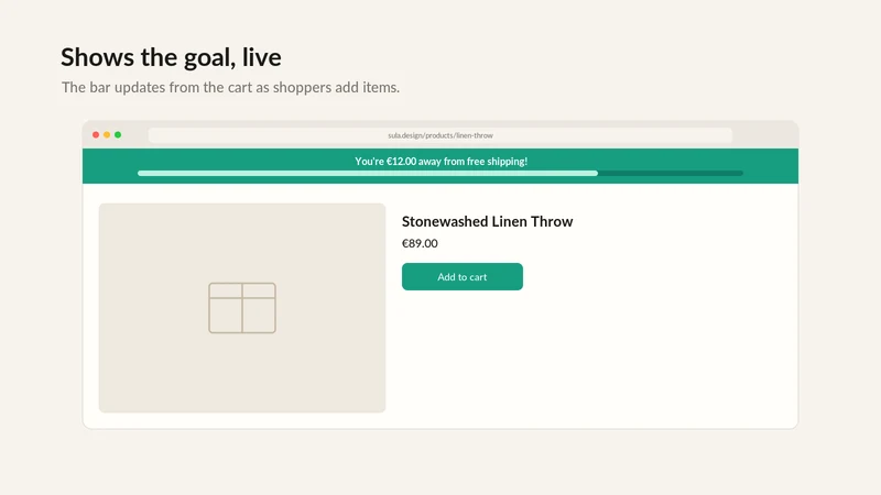 Free‑Shipping Bar