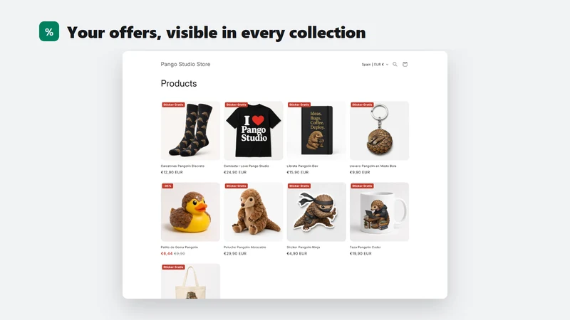 Discount Display