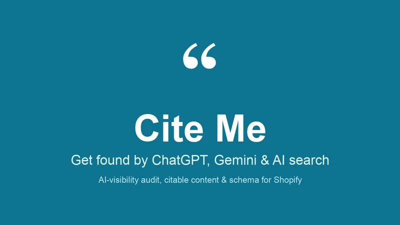Cite Me: AI SEO for AI Search