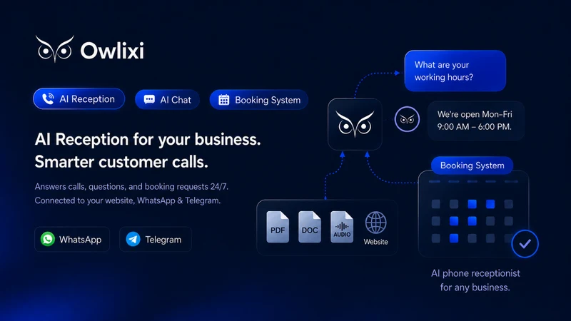 AI Receptionist: Chat&Booking