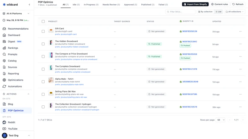 Wildcard: AI SEO, AEO & Agents