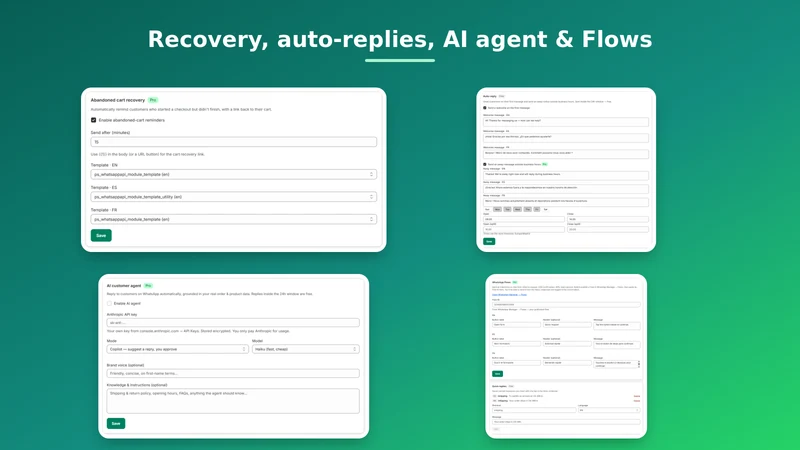 WhatsDesk: WhatsApp Automation