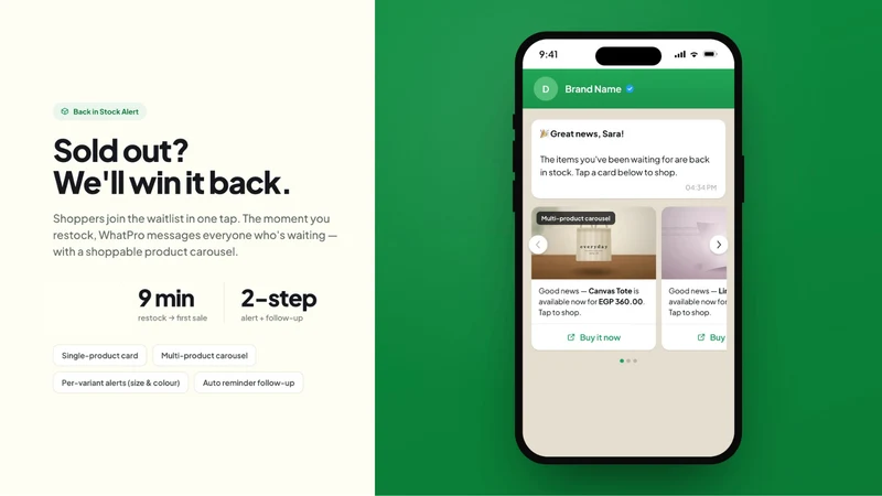 WhatPro: WhatsApp API