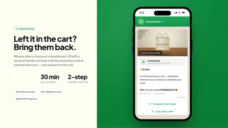 WhatPro: WhatsApp API