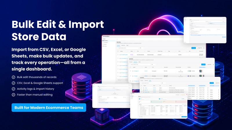 StoreSync: Metafield Import