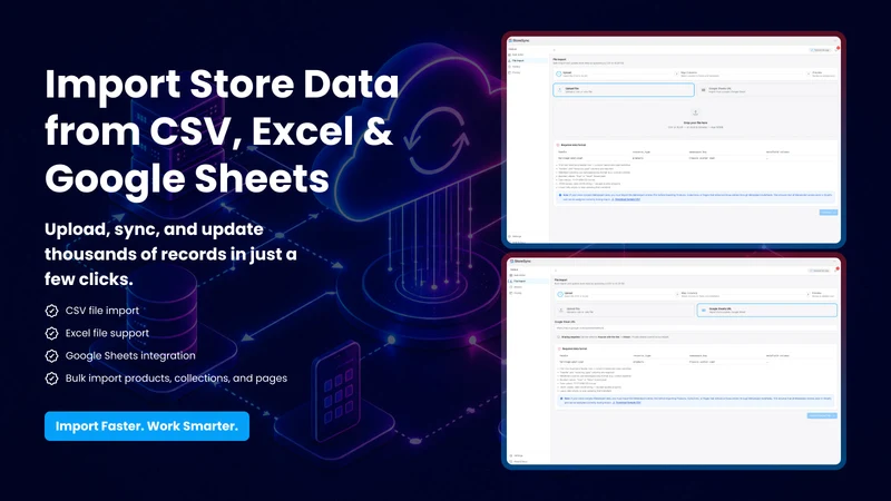 StoreSync: Metafield Import