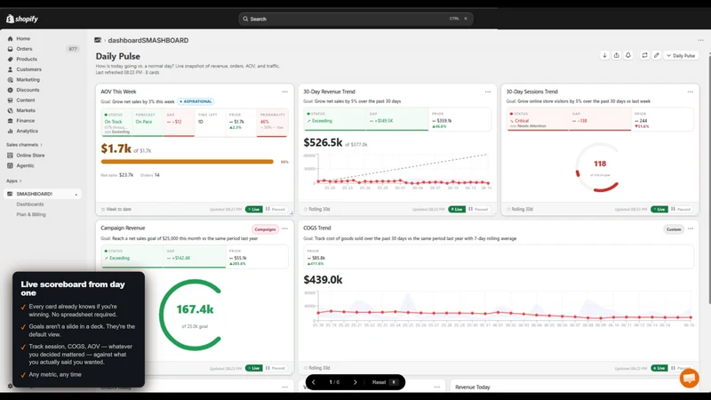 dashboardSMASHBOARD!