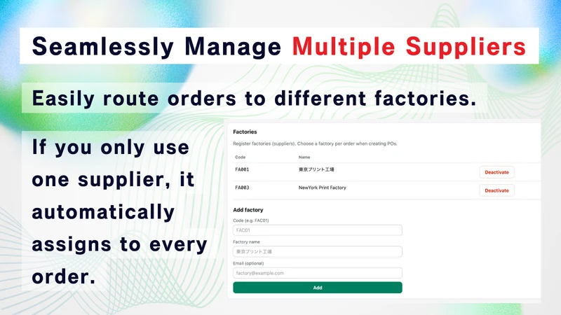 Smart Purchase Orders