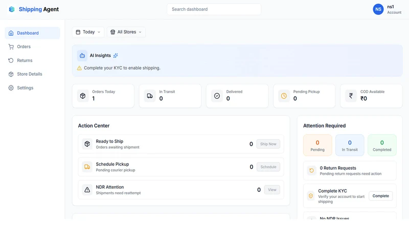 ShipAgentPro Sync