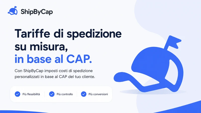 ShipByCap ‑ Tariffe per CAP