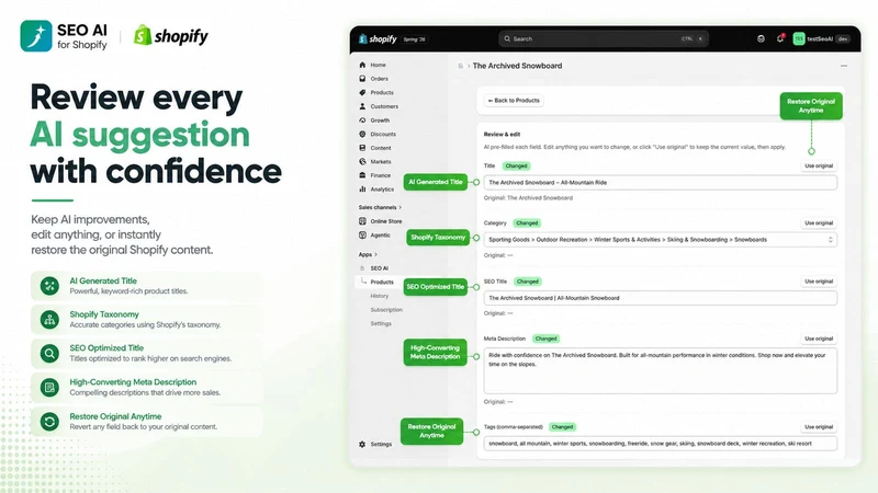 Copilex: Product Optimizer