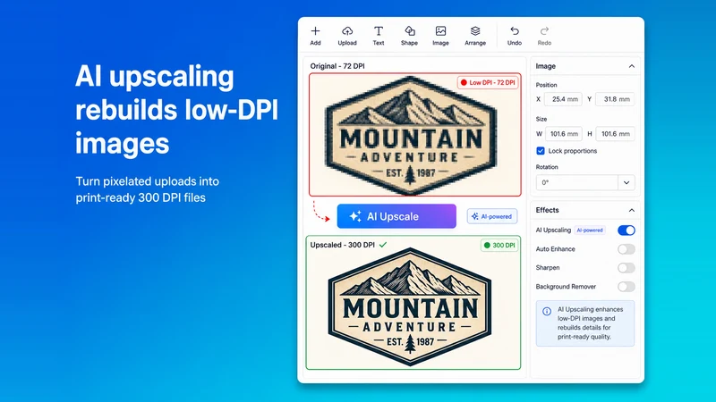 Packly: AI Gang Sheet Builder