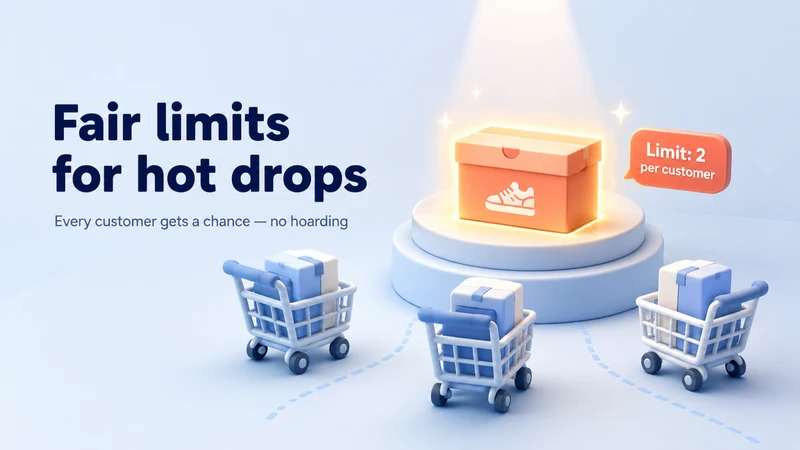 Order Limits Quantity Breaks