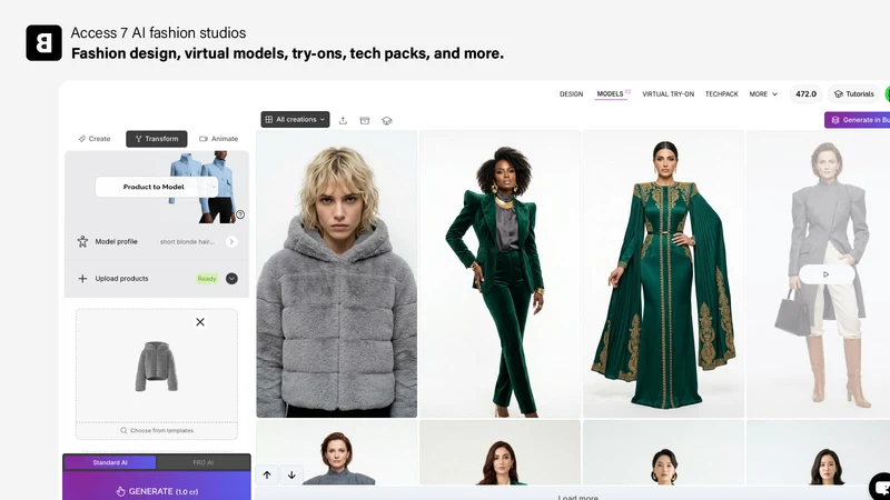 AI Fashion ‑ The New Black AI