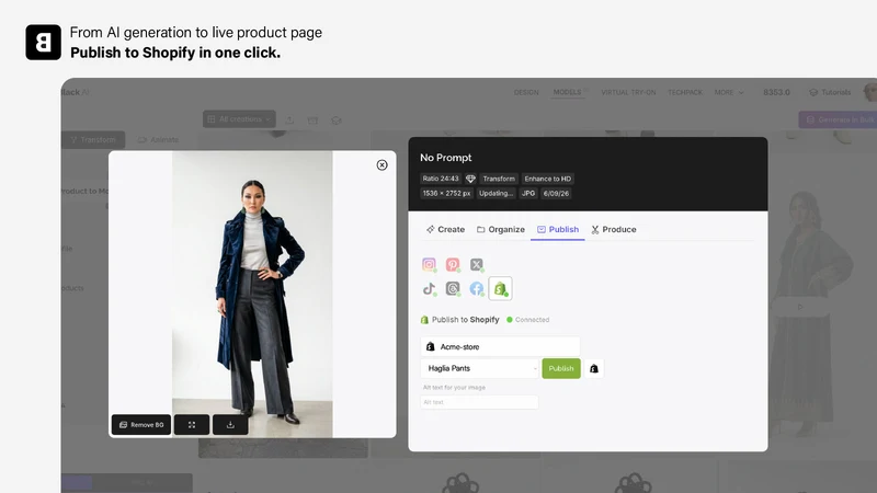 AI Fashion ‑ The New Black AI