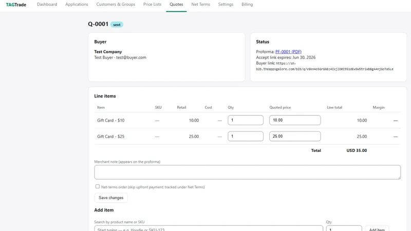 TAGTrade ‑ B2B & Wholesale