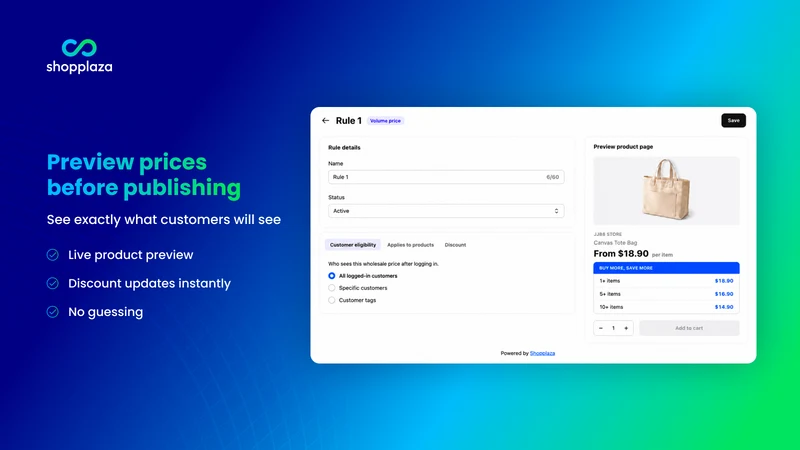SP B2B Wholesale Pricing