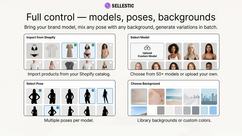 Sellestic: Fashion AI Agent