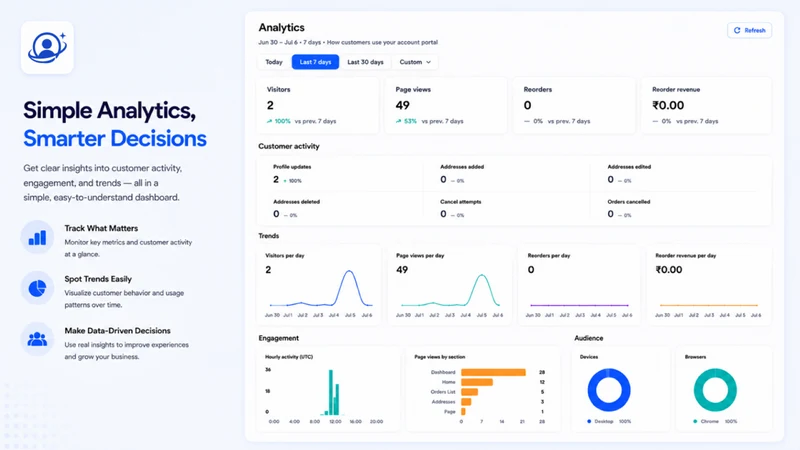 Cosmo: Customer Accounts App