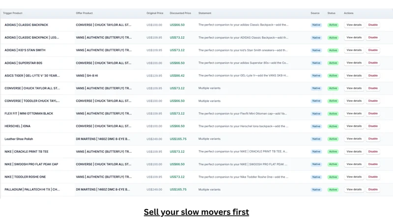 Boon ‑ AI Upsell & Cross‑Sell