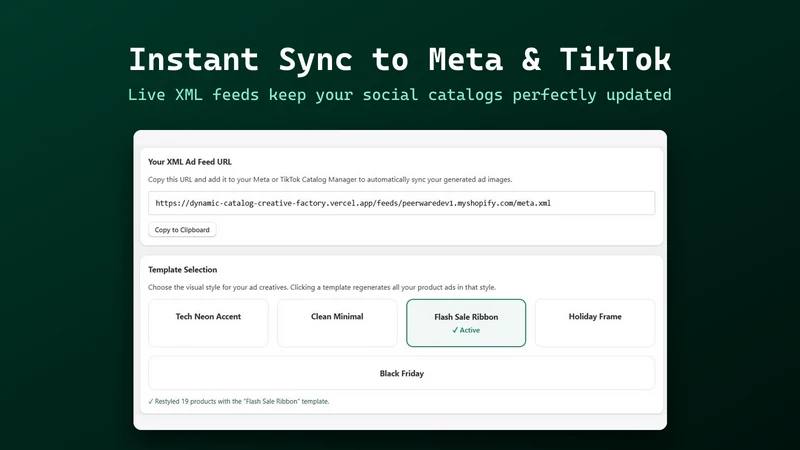 Dynamic Catalog Ads Factory