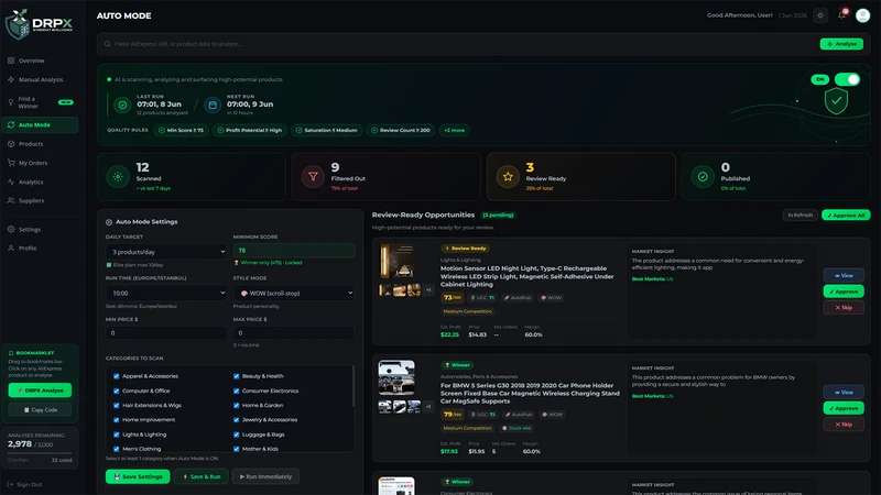 DRPX ‑ AI Product Intelligence