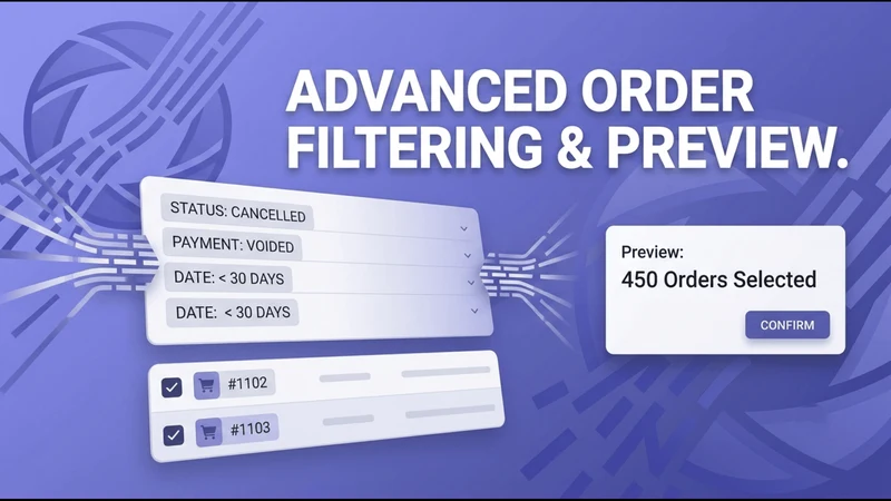 Bulk Delete Orders ‑ MigrateGO