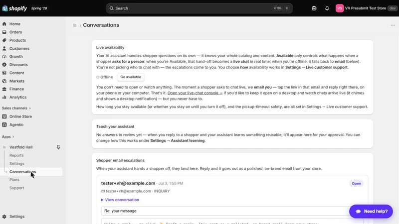 Vestfold Store Monitor & AI