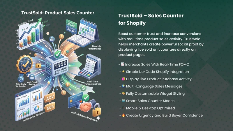 TrustSold ‑ Sales Counter