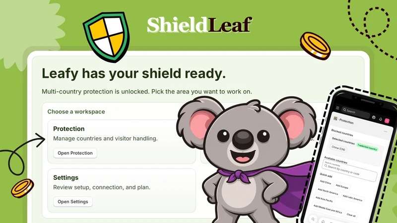 ShieldLeaf: Country Blocker