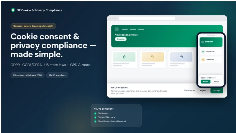 Cookie & Privacy Compliance