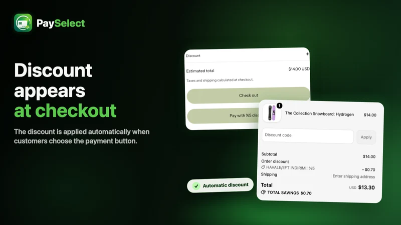 PaySelect ‑ Payment Discounts